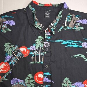 NEFF XXXL Black Short Sleeve Shirt Mushrooms - 2229